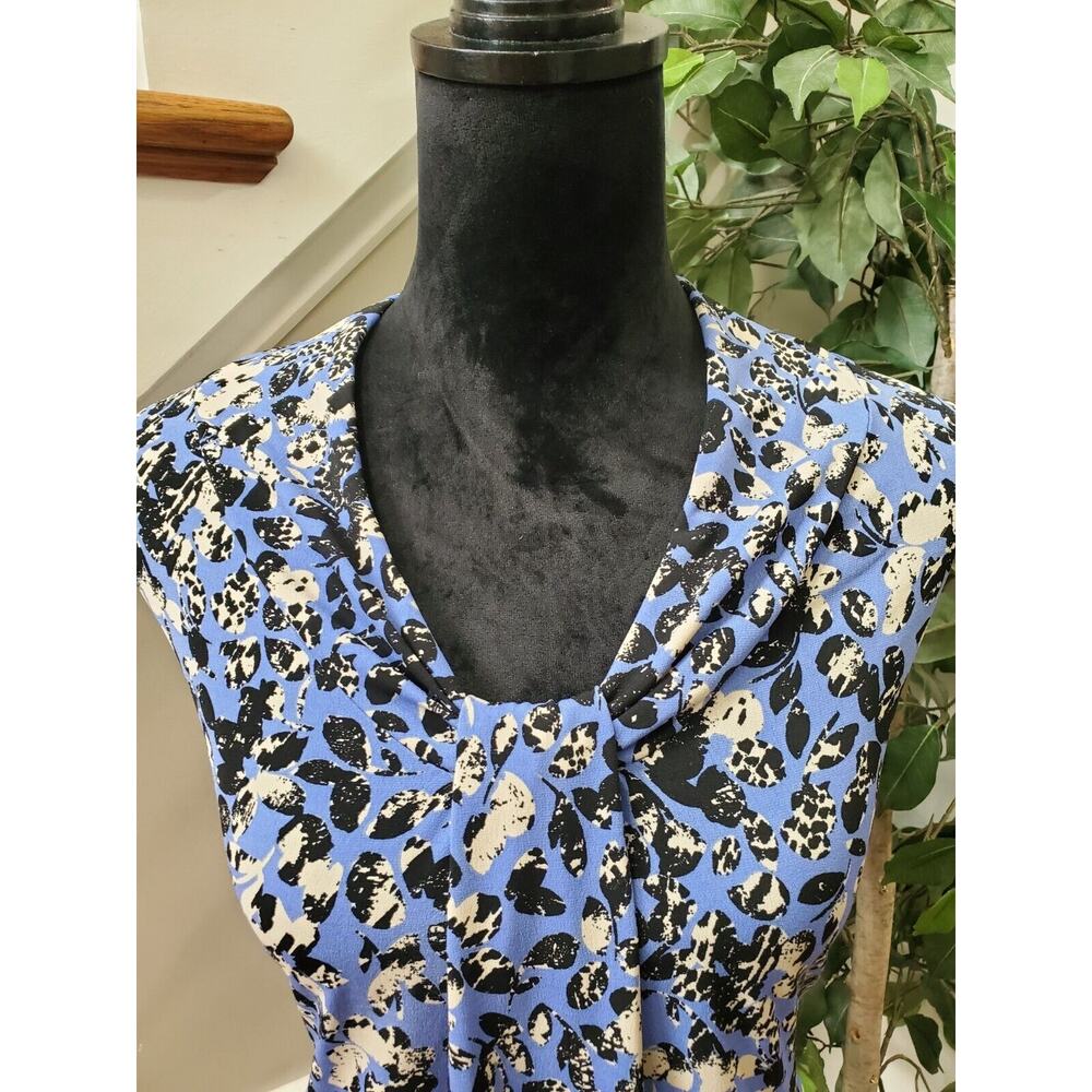 Dana Buchman Womens Purple Polyester Sleeveless V-Neck Top Blouse Size Small - Picture 4 of 11